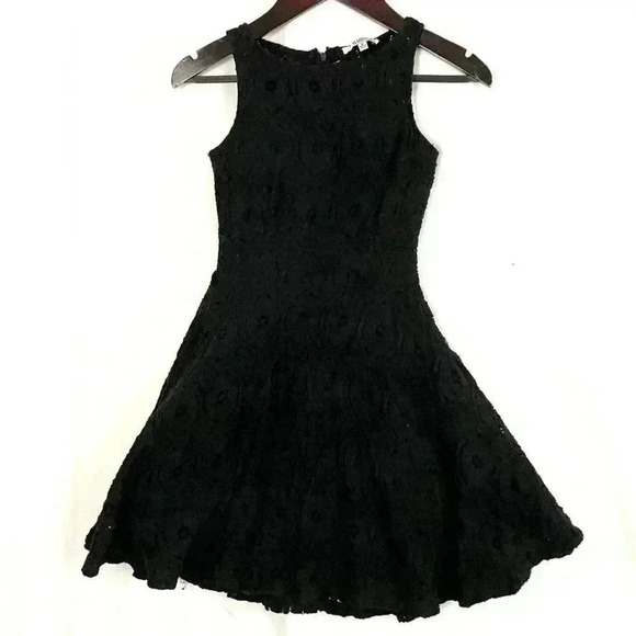 BB Dakota Lace Dress Sleeveless Sz 0 Women's Fit Flare - Picture 12 of 13